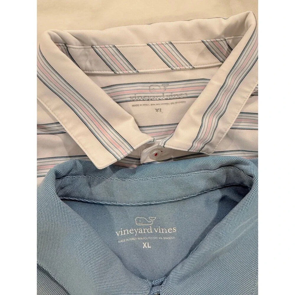 Vineyard Vines XL golf polo bundle